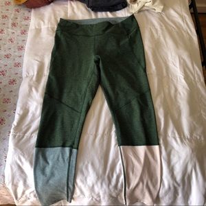 Outdoor voices color block leggings